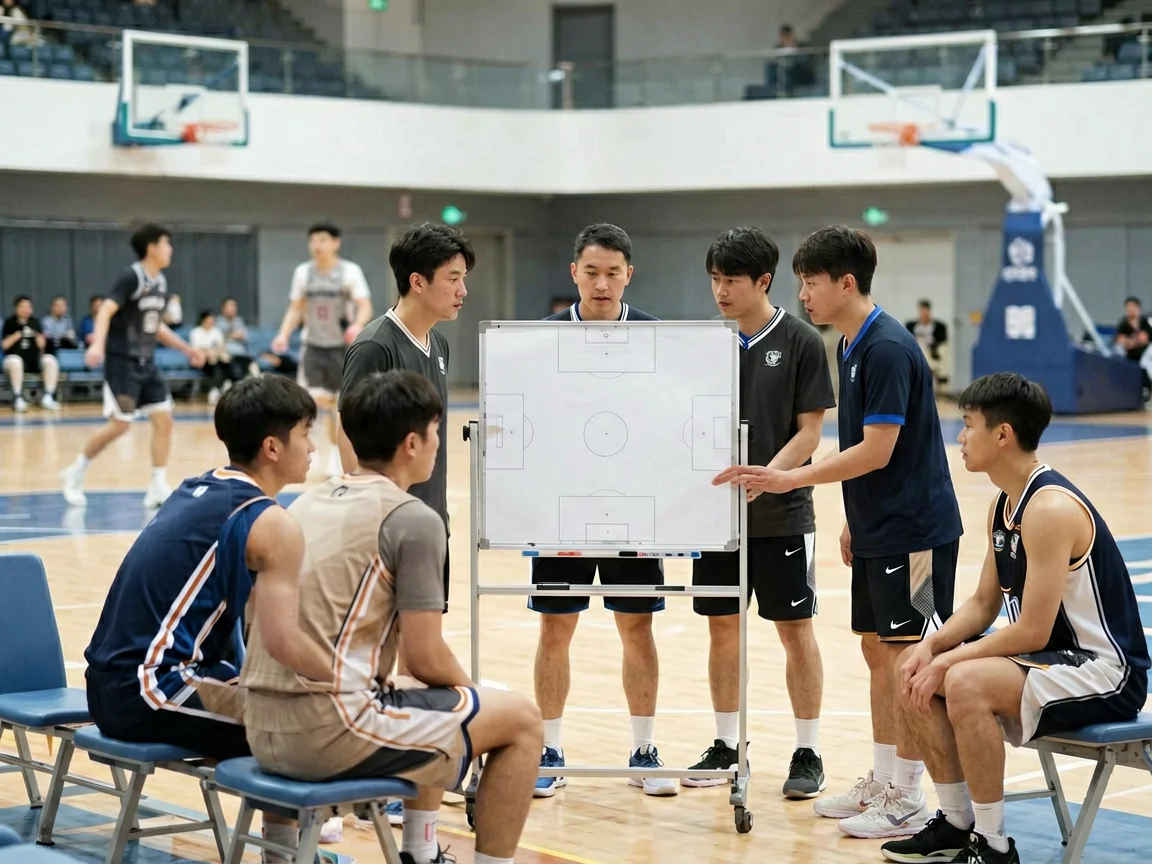 篮球赛前热身，篮球分析球队的阵容厚度与